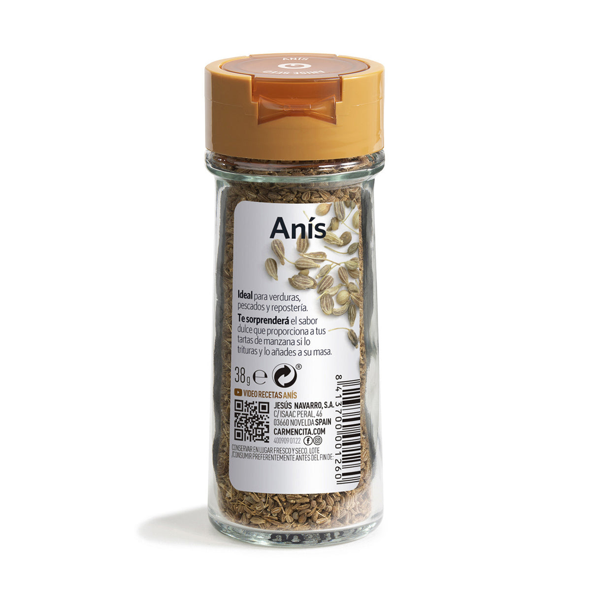 CARMENCITA Anís en grano 35g – Mesa Del Sur