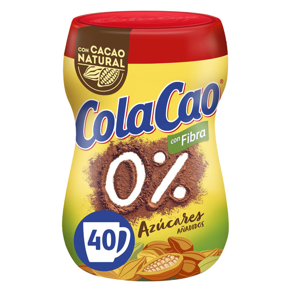 COLACAO Cacao en polvo 0% con fibra 300g