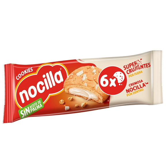 NOCILLA Cookies Nocilla blanca 6uds