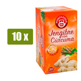 POMPADOUR Infusión de jengibre con cúrcuma 20uds