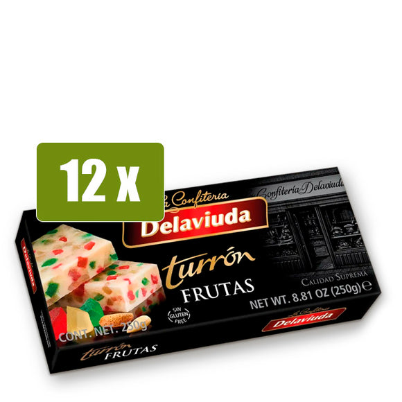 DELAVIUDA Turrón Frutas 250g
