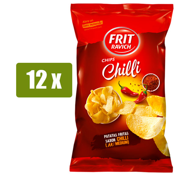 FRIT RAVICH 12 x Chips Chilli 125g
