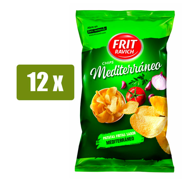 FRIT RAVICH 12 x Patatas Fritas Estilo Mediterraneo 125g