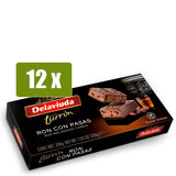 DELAVIUDA Turrón Ron Con Pasas 200g