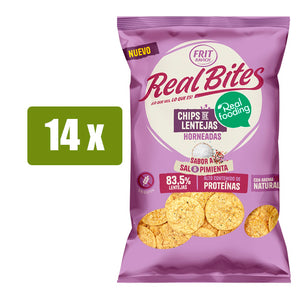 FRIT RAVICH 14x Real Bites Sal & Pimienta 80g