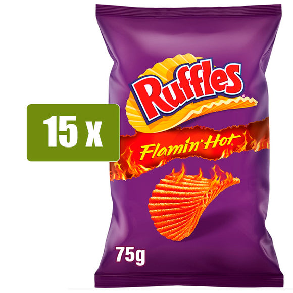 RUFFLES 15 x Flamin'Hot 75g