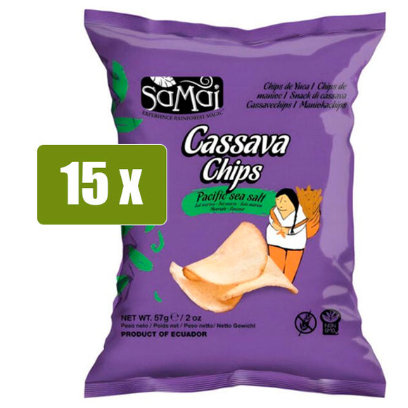 SAMAI 15 x Cassava Sal 57g