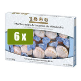 1880 6x Mantecados artesanos de almendra 300g