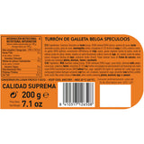 1880 Turrón de Galleta Belga Speculoos 200g