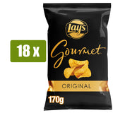 LAY'S GOURMET Patatas fritas crujientes original 170g