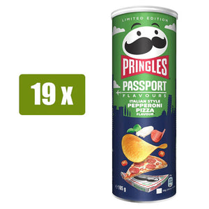 PRINGLES 19 x sabor Pepperoni Pizza 165g