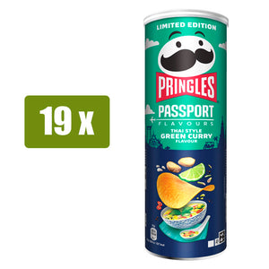 PRINGLES 19 x PASSPORT Green Curry 165g