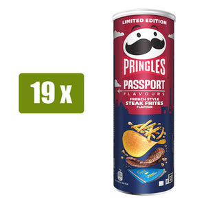 PRINGLES 19 x PASSPORT Steak Frites 165g