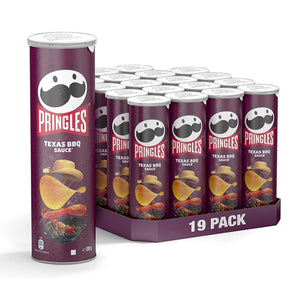 PRINGLES 19 x Texas BBQ Sauce 165g