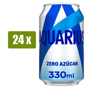 AQUARIUS 24 x Limón Zero azúcar 33cl