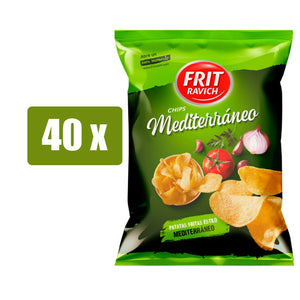 FRIT RAVICH 40 x Patatas Fritas Estilo Mediterraneo 38g