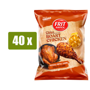 FRIT RAVICH 40 x Patatas fritas Pollo Asado 38g