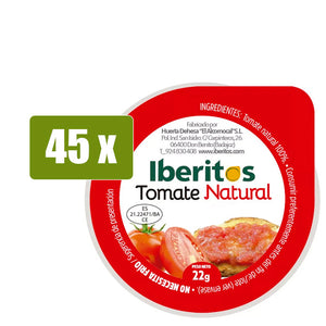 IBERITOS 45 x Tomate Natural 22g