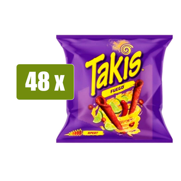 TAKIS 48 x Fuego 40g (vending)