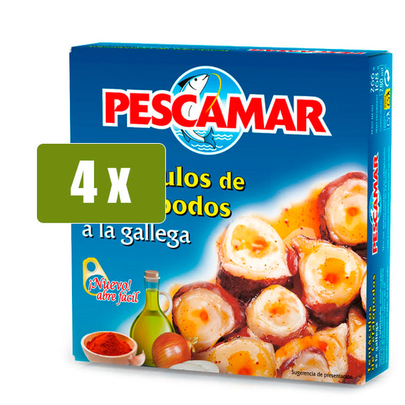 PESCAMAR 4 x Tacos Gallega 266g