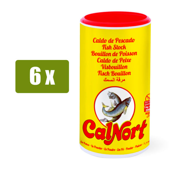 CALNORT 6 x Caldo Pescado 1kg