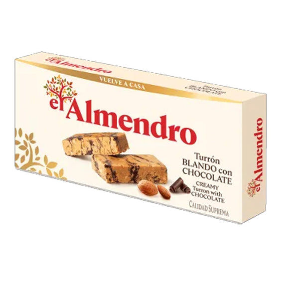 EL ALMENDRO Turrón Blando con chocolate 200g