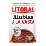 LITORAL Alubias a la Vasca 430g
