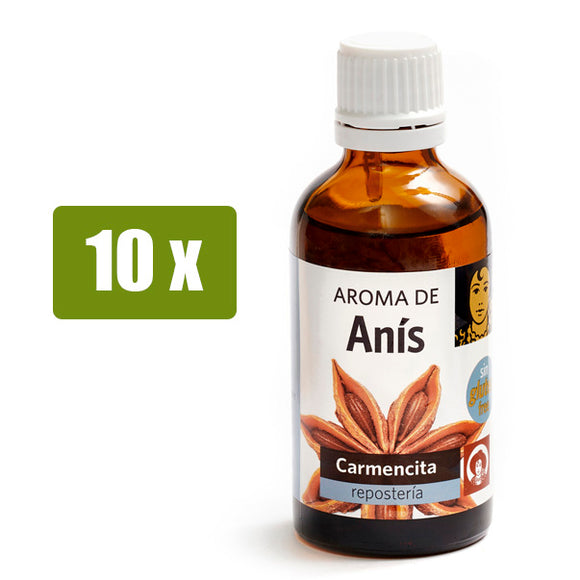 CARMENCITA 10 x Aroma de anís 50ml