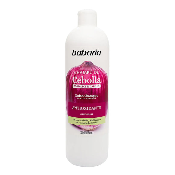 BABARIA Champú de cebolla antioxidante 700ml