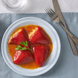 ORTIZ Pimientos del piquillo rellenos de bonito del norte 300g