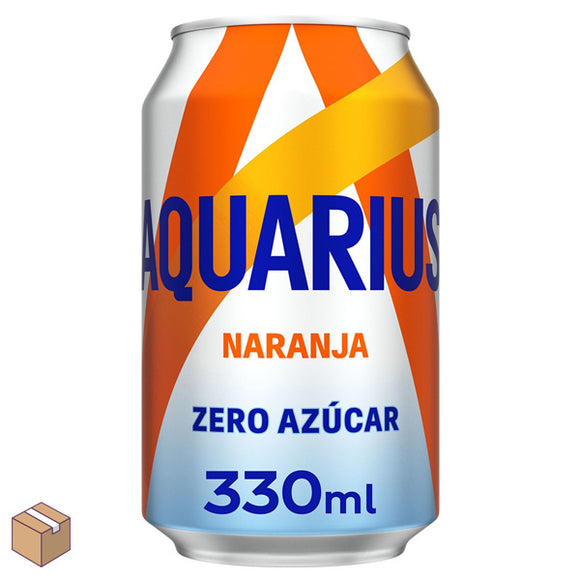 AQUARIUS Naranja Zero azúcar 33cl