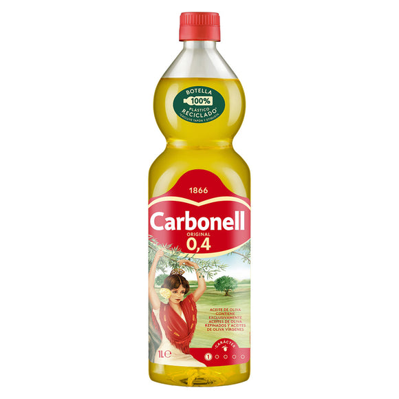 CARBONELL Aceite de oliva suave 0,4º 1L