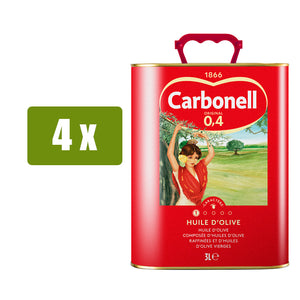 CARBONELL 4 x Aceite Oliva 0.4 3L