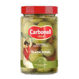CARBONELL aceitunas verdes deshuesadas gordal 330g