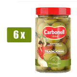 CARBONELL aceitunas verdes deshuesadas gordal 330g