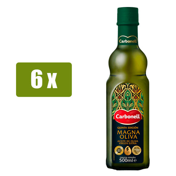 CARBONELL 6 x Magna Aceite Oliva Virgen Extra 500ml