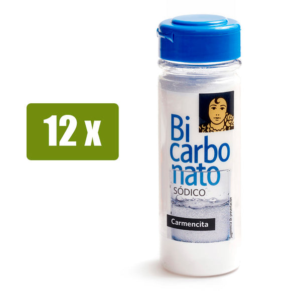 CARMENCITA 12 x Bicarbonato sódico 200g