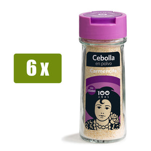 CARMENCITA 6 x Cebolla en polvo 38g