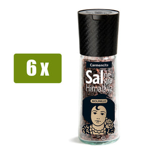 CARMENCITA 6 x Sal negra Himalaya 94g