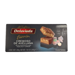 DELAVIUDA Turrón Cremoso de Avellana 200g