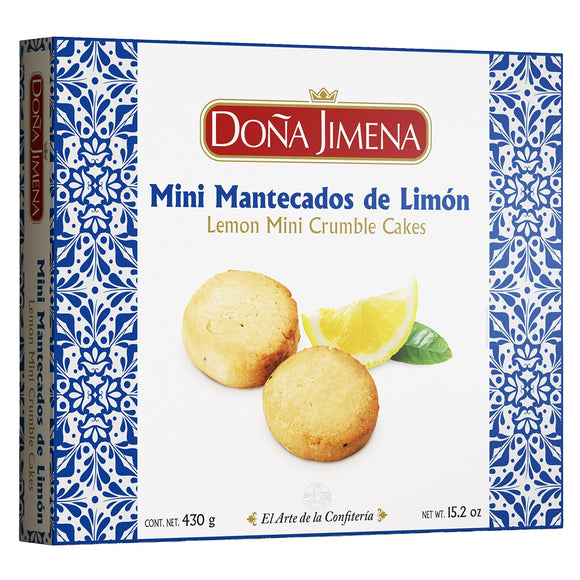 DOÑA JIMENA Mini Mantecados de Limón 430g
