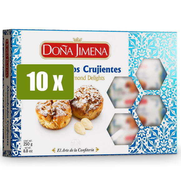 DOÑA JIMENA 10x Almendrados Crujientes 250g