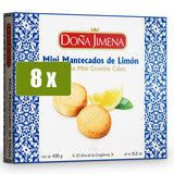 DOÑA JIMENA 8x Mini Mantecados de Limón 430g