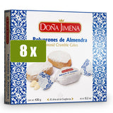 DOÑA JIMENA 8x Polvorón de Almendra 430g