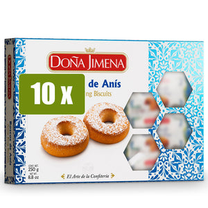 DOÑA JIMENA 10x Roscos de Anís 250g