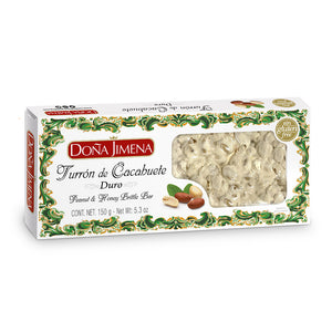 DOÑA JIMENA Turrón de Cacahuete 150g