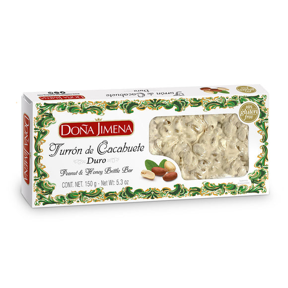 DOÑA JIMENA Turrón de Cacahuete 150g