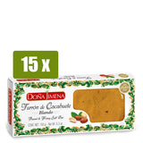 DOÑA JIMENA 15x Turrón de Cacahuete Blando 150g