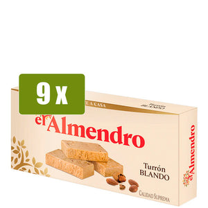 EL ALMENDRO 9x Turrón Blando 250g