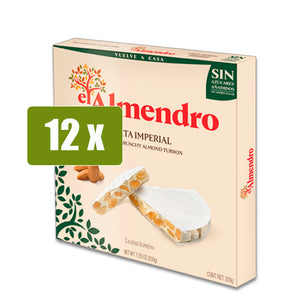 EL ALMENDRO 12x Torta Imperial Sin Azúcar Añadido 200g